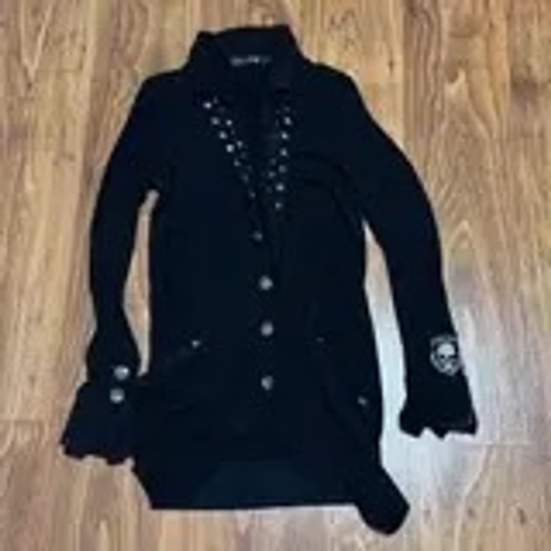 섹스팟리벤지 펑크 락시크 하라주쿠 스터드 가디건 상품이미지1