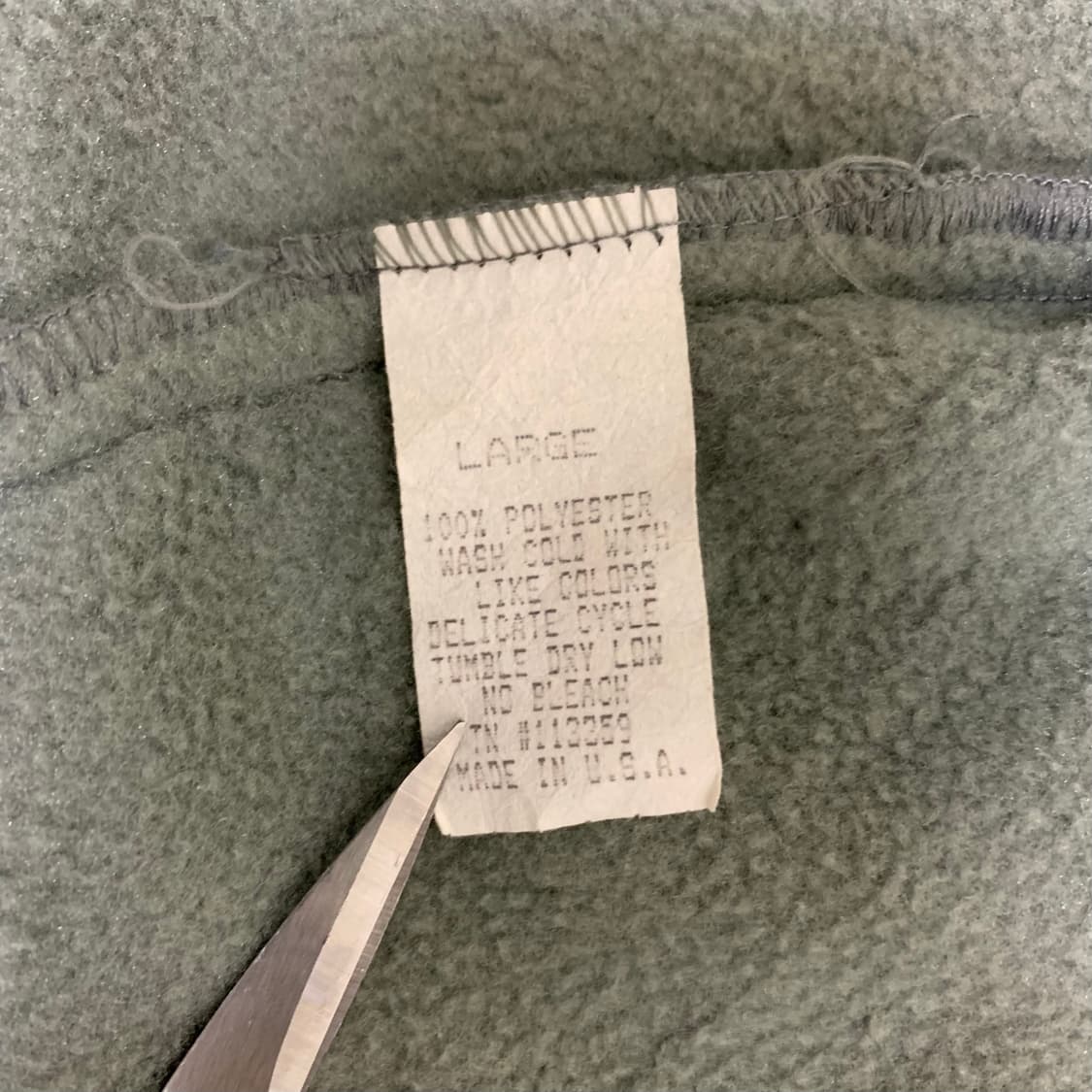 유나이티드 조인 포스 미군 플리스 자켓(L) 후리스 폴라텍 상품이미지8