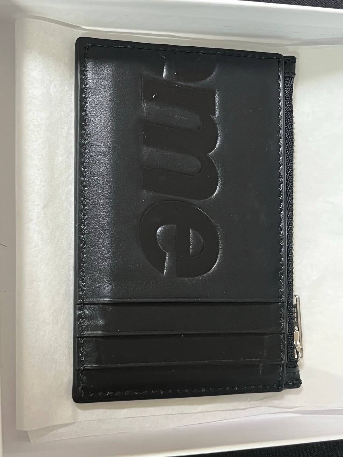 슈프림 레더 카드지갑 상품이미지2