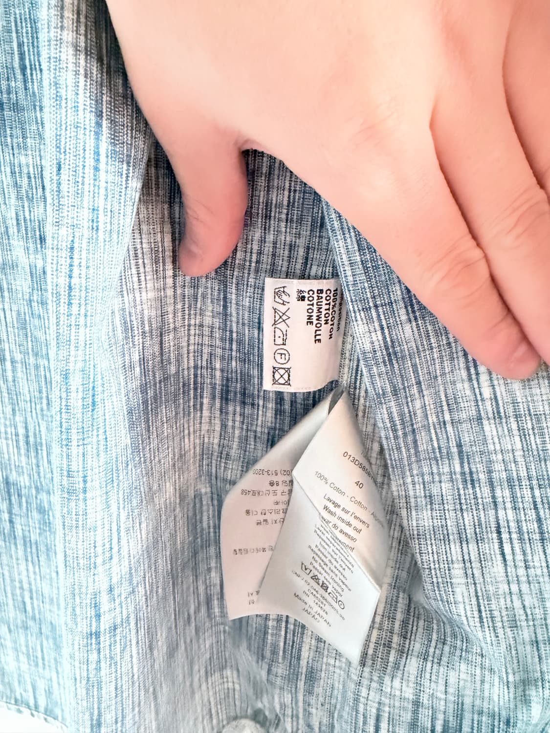 디올 카스리 셔츠 상품이미지4