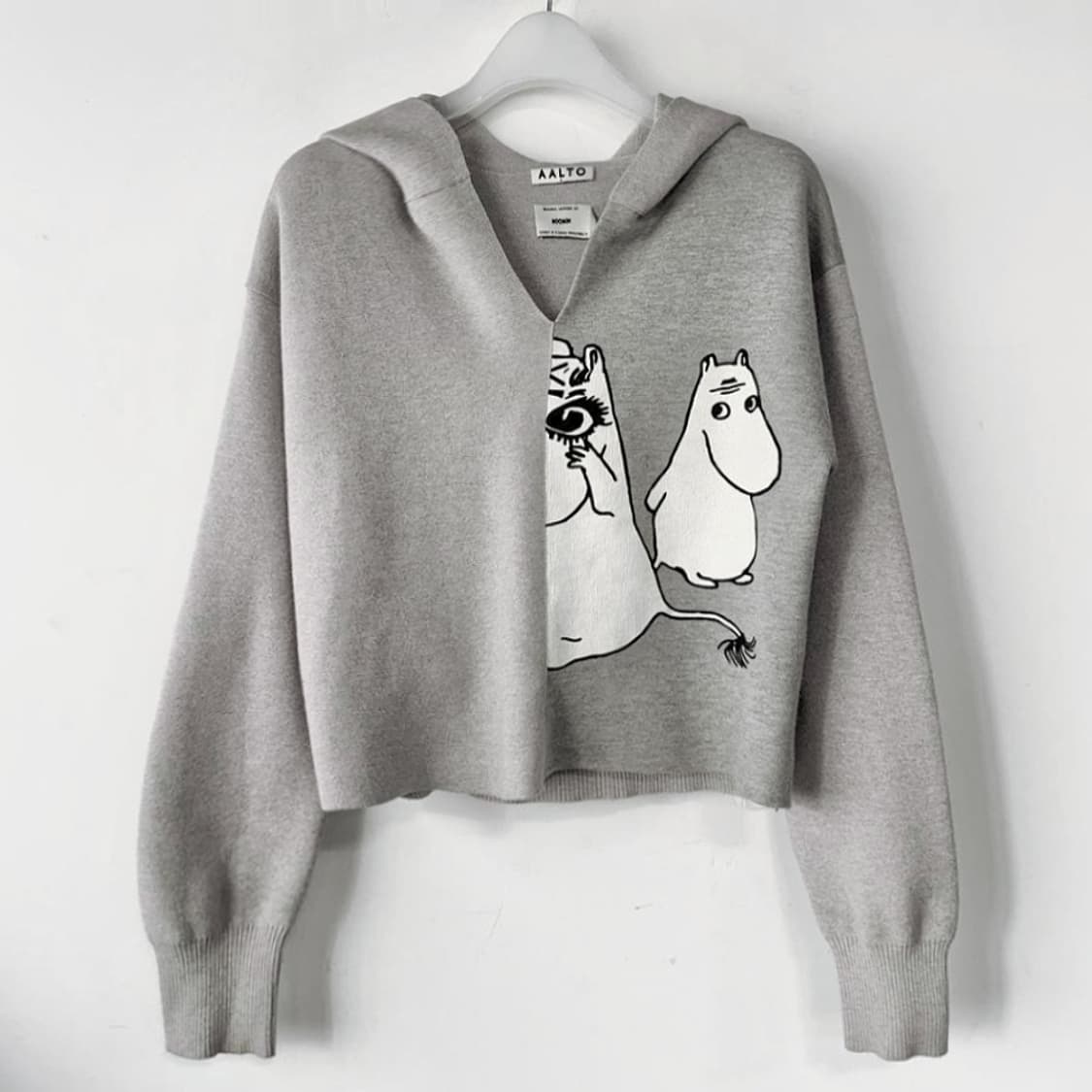 AALTO X MOOMIN 콜라보 캐시미어 후디 상품이미지1
