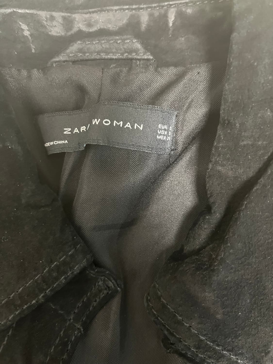 자라 스웨이드 자켓 상품이미지3