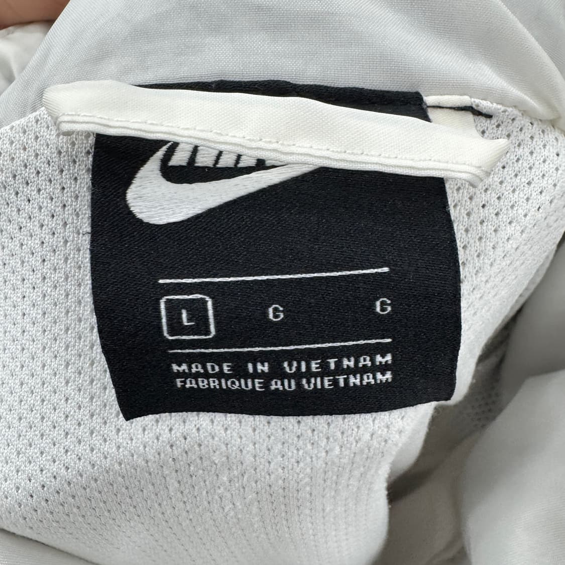  L(105) 나이키 해외판 빅로고 스우시 바람막이 자켓  상품이미지5