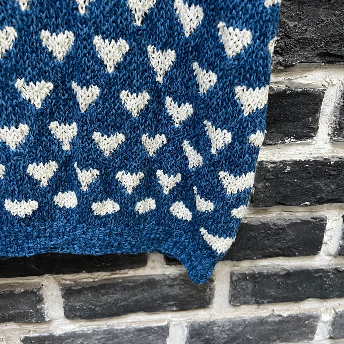 프릴 레이스 니트 슬리브리스 상품이미지4