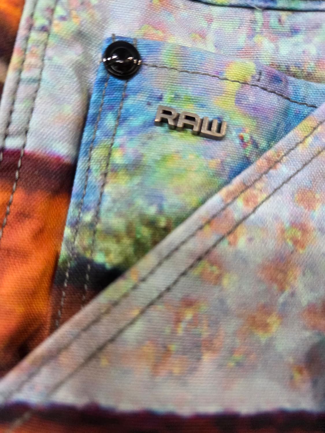 G-Star RAW 프린트 패턴 바지(W26/L30) 상품이미지3