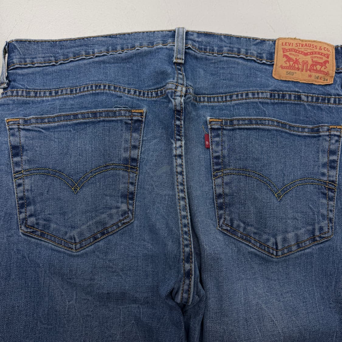 리바이스 569 새깅 워싱 스케이터 데님팬츠 상품이미지5