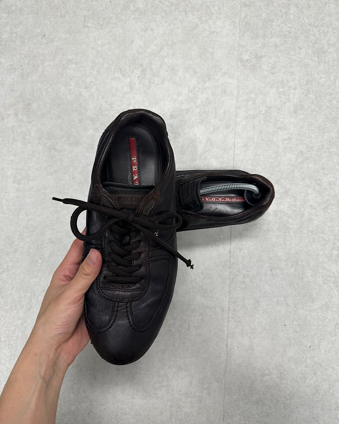 Prada brown learher 상품이미지2