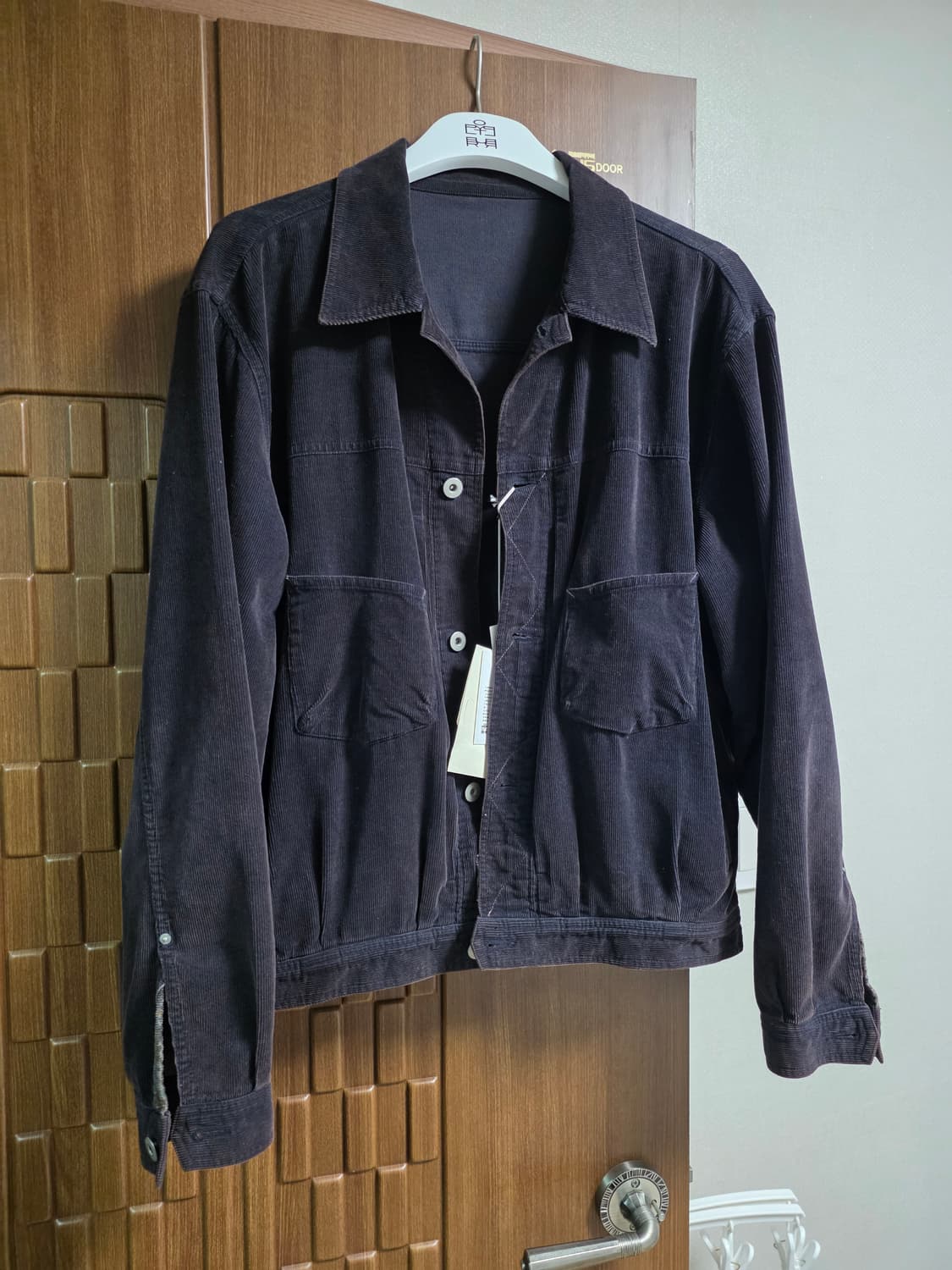 (2) 폴리테루 1011 페이즐리 트러커 초판 다크 퍼플 네이비 상품이미지1