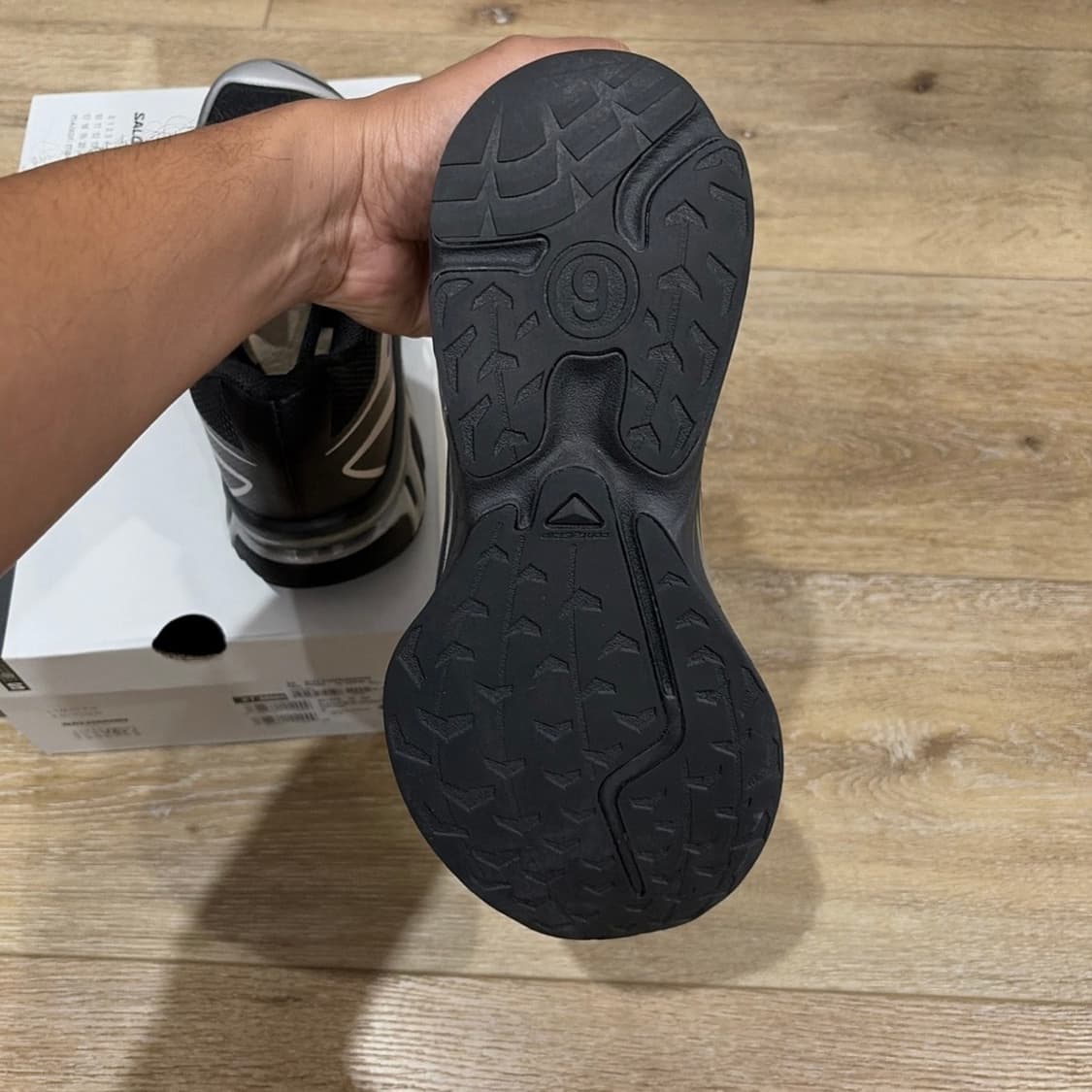 살로몬 mm6 XT-6 블랙 실버팬텀 265 상품이미지7