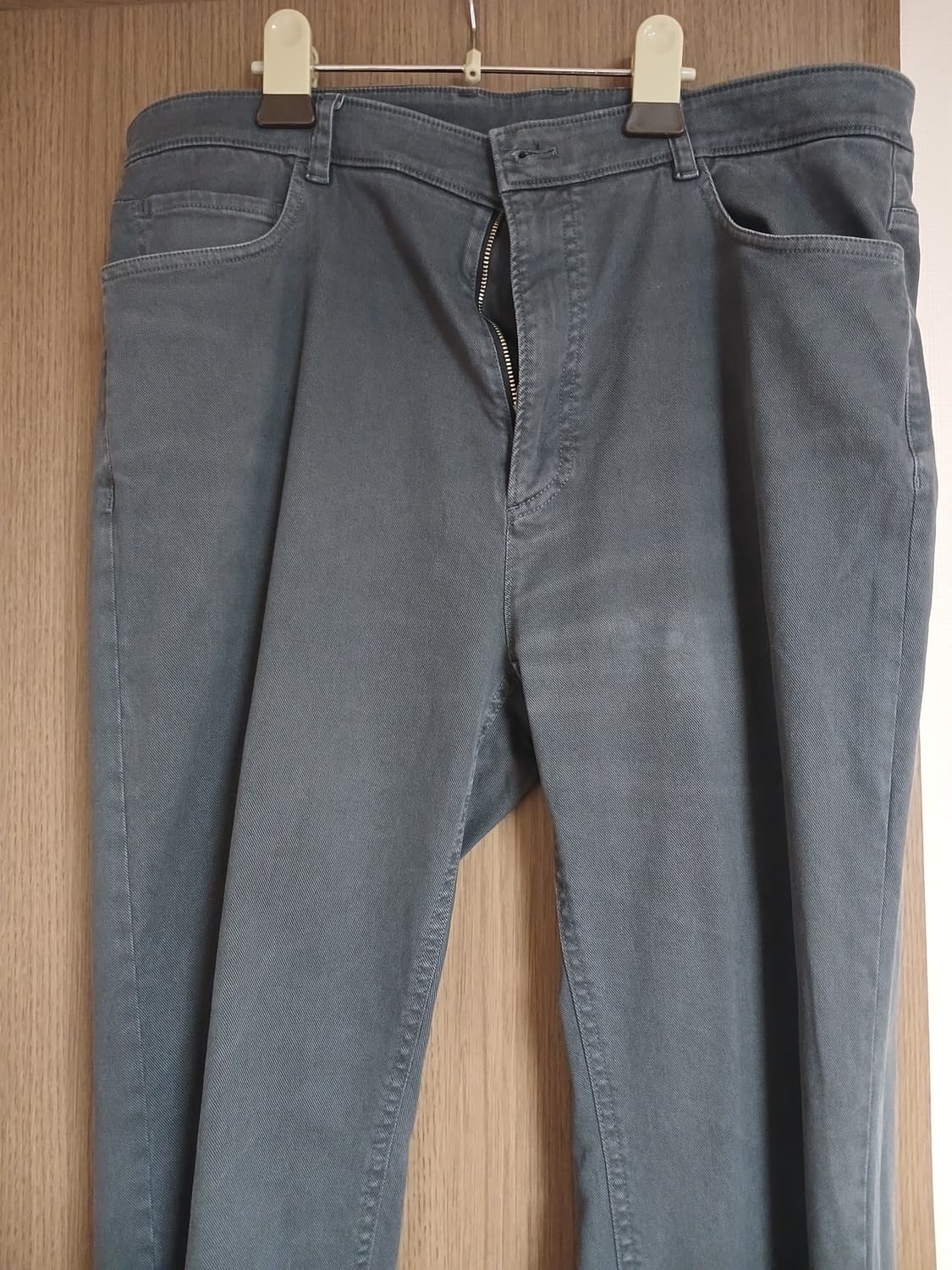 타임옴므 남성 가먼트워싱 레이온 면혼방 다크그레이 바지88(35) 상품이미지7