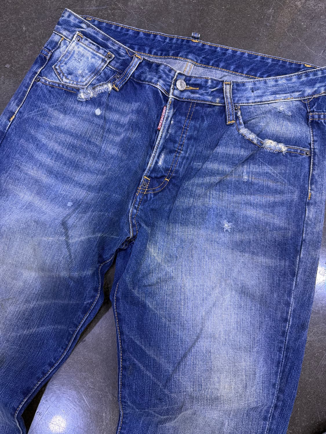 디스퀘어드2 루키 포켓 슬림 스트레이트핏 데님팬츠 52 상품이미지3