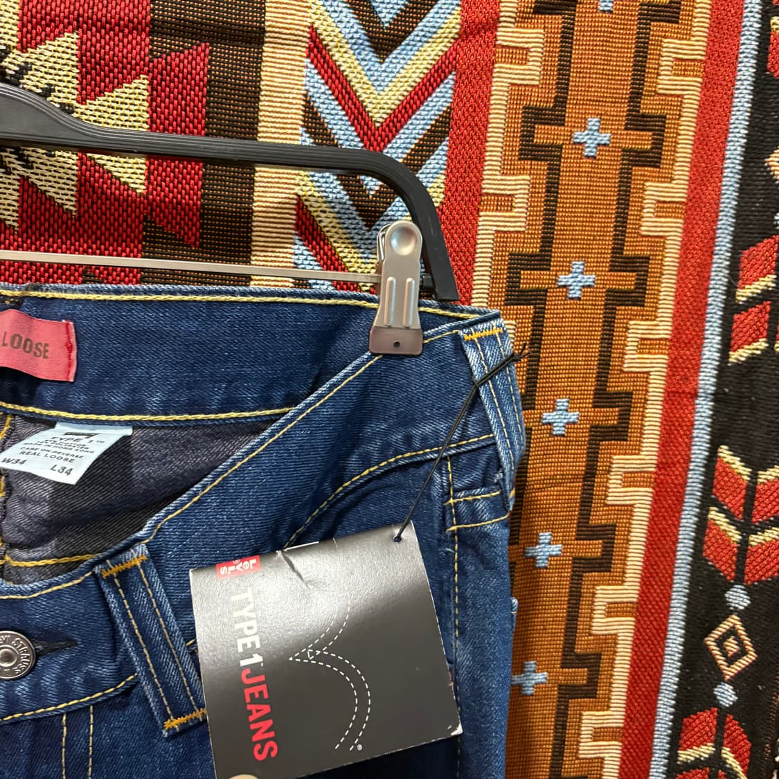 리바이스 타입1 데드스탁 빈티지 데님팬츠 상품이미지5