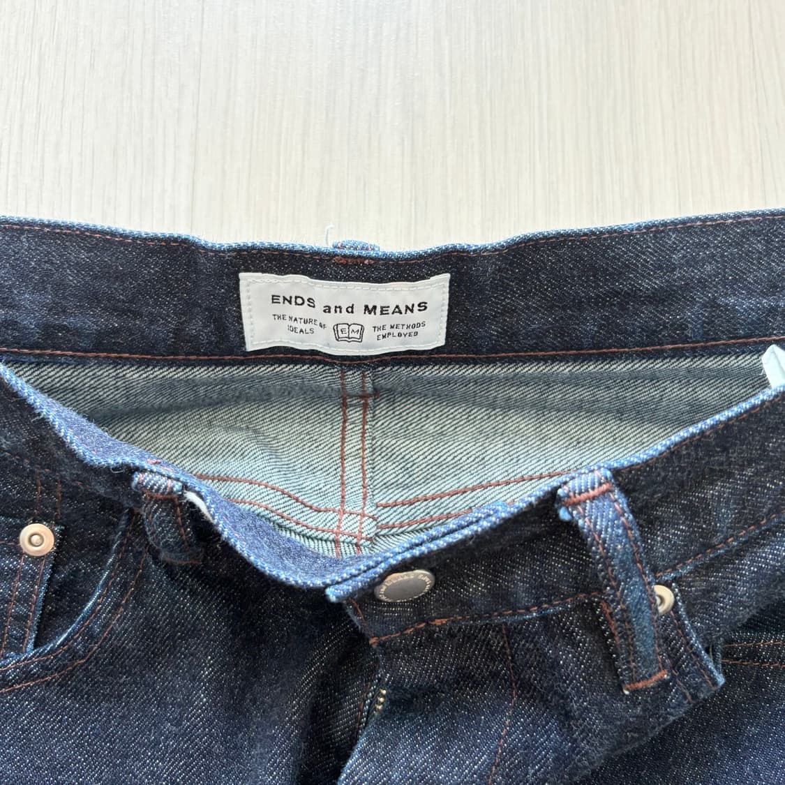 ends and means 데님 5p 인디고 상품이미지6
