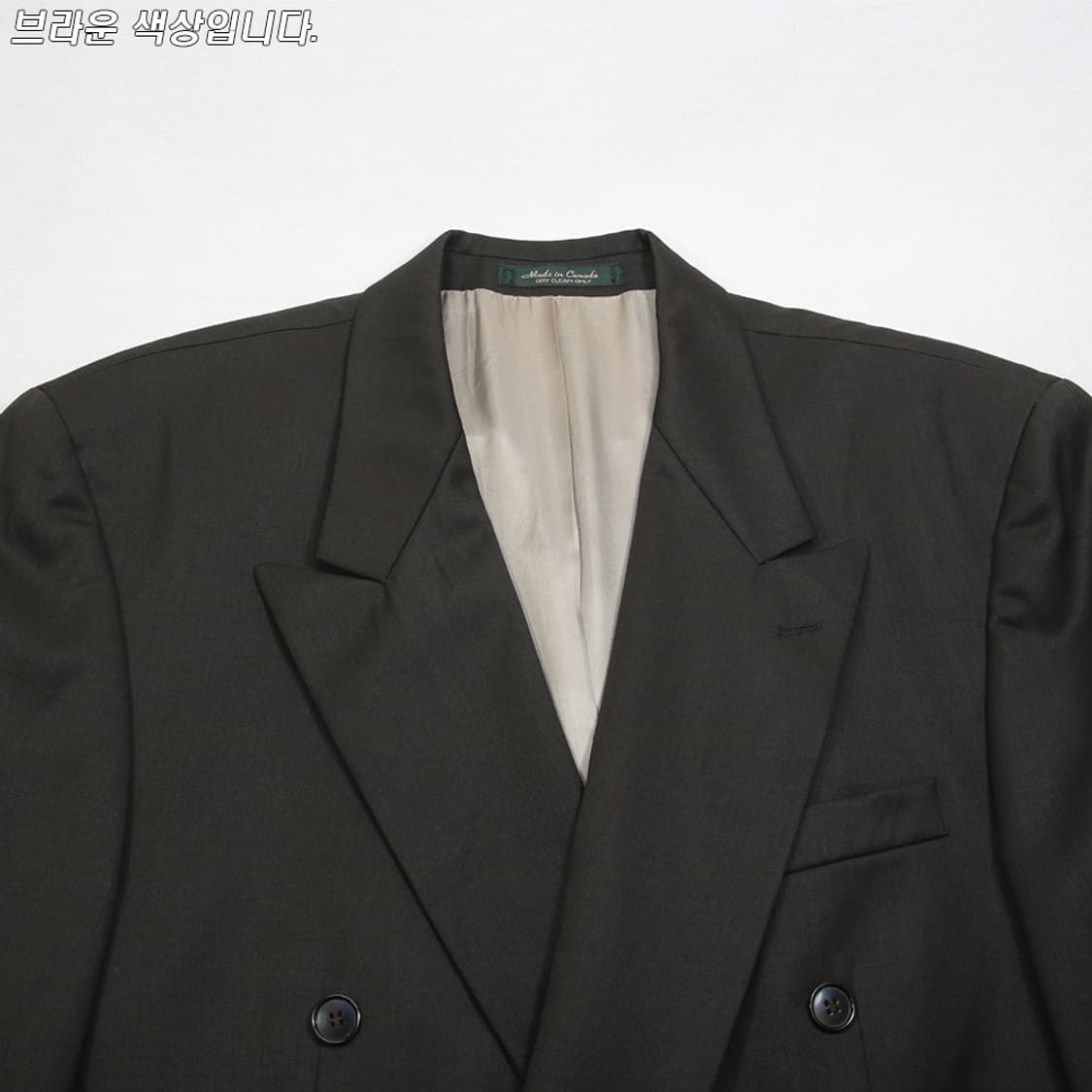 (착용컷) BACHRACH 더블 브레스트 자켓 (남성용 108) 상품이미지4