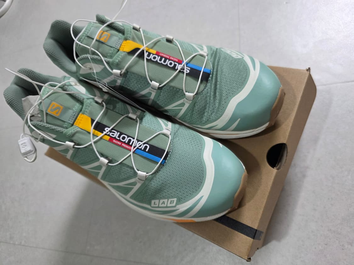 [새상품]살로몬 XT-6 Granite Green 310 사이즈 팝니다. 상품이미지5