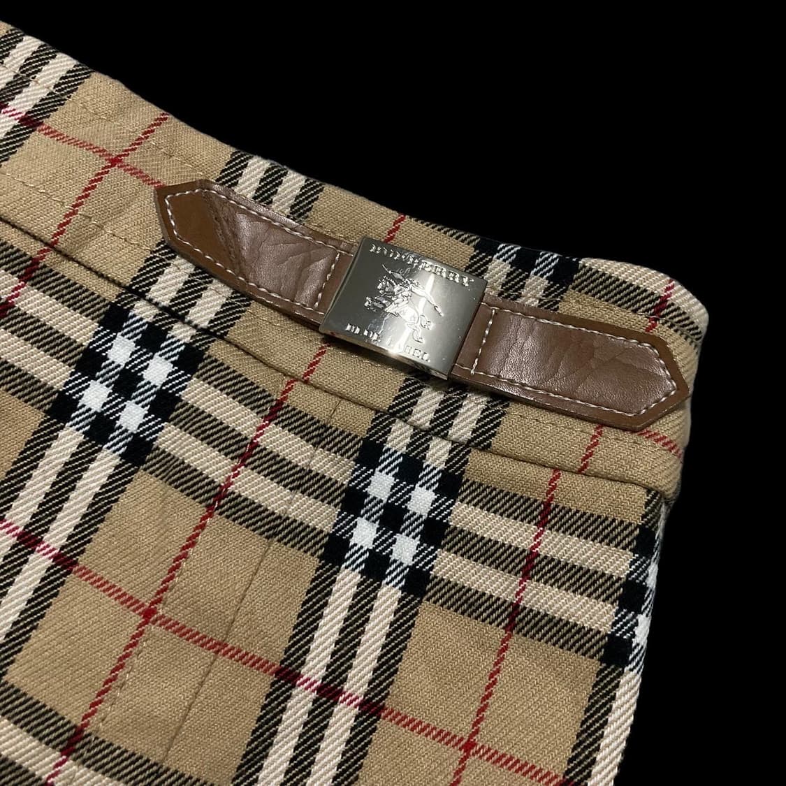 BURBERRY 버버리 블루라벨 노바체크 빈티지 스커트 상품이미지3