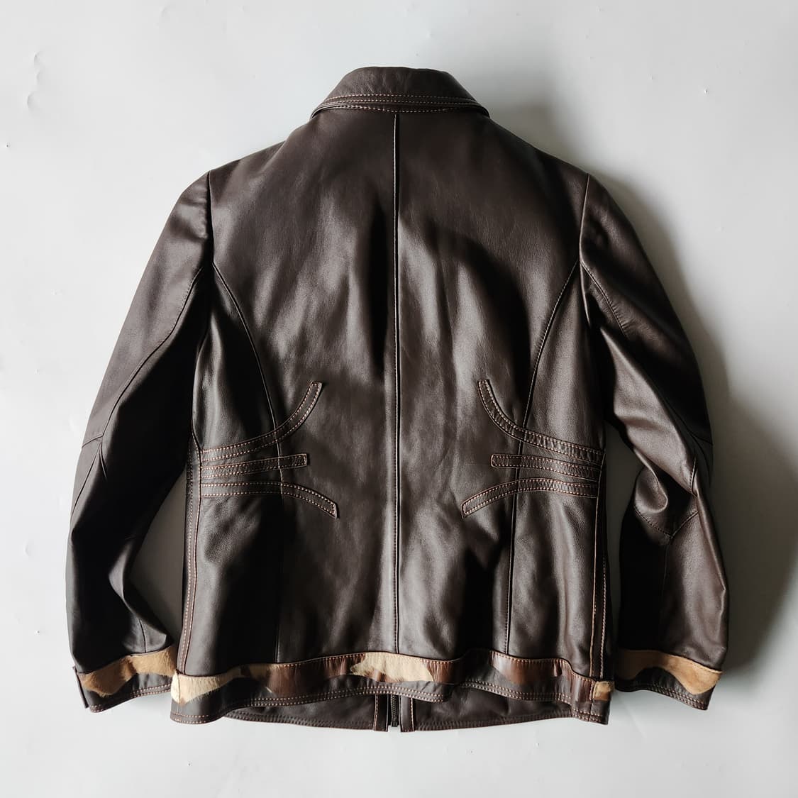 빈티지 웨스턴 레더자켓 상품이미지3