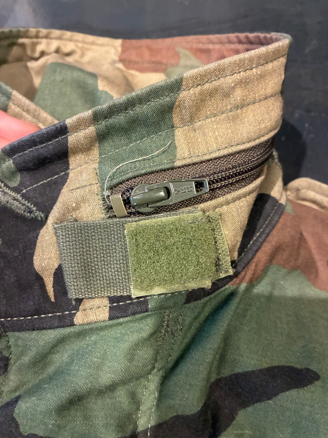 XS-숏) 미군 m65 우드랜드 필드자켓 상품이미지3