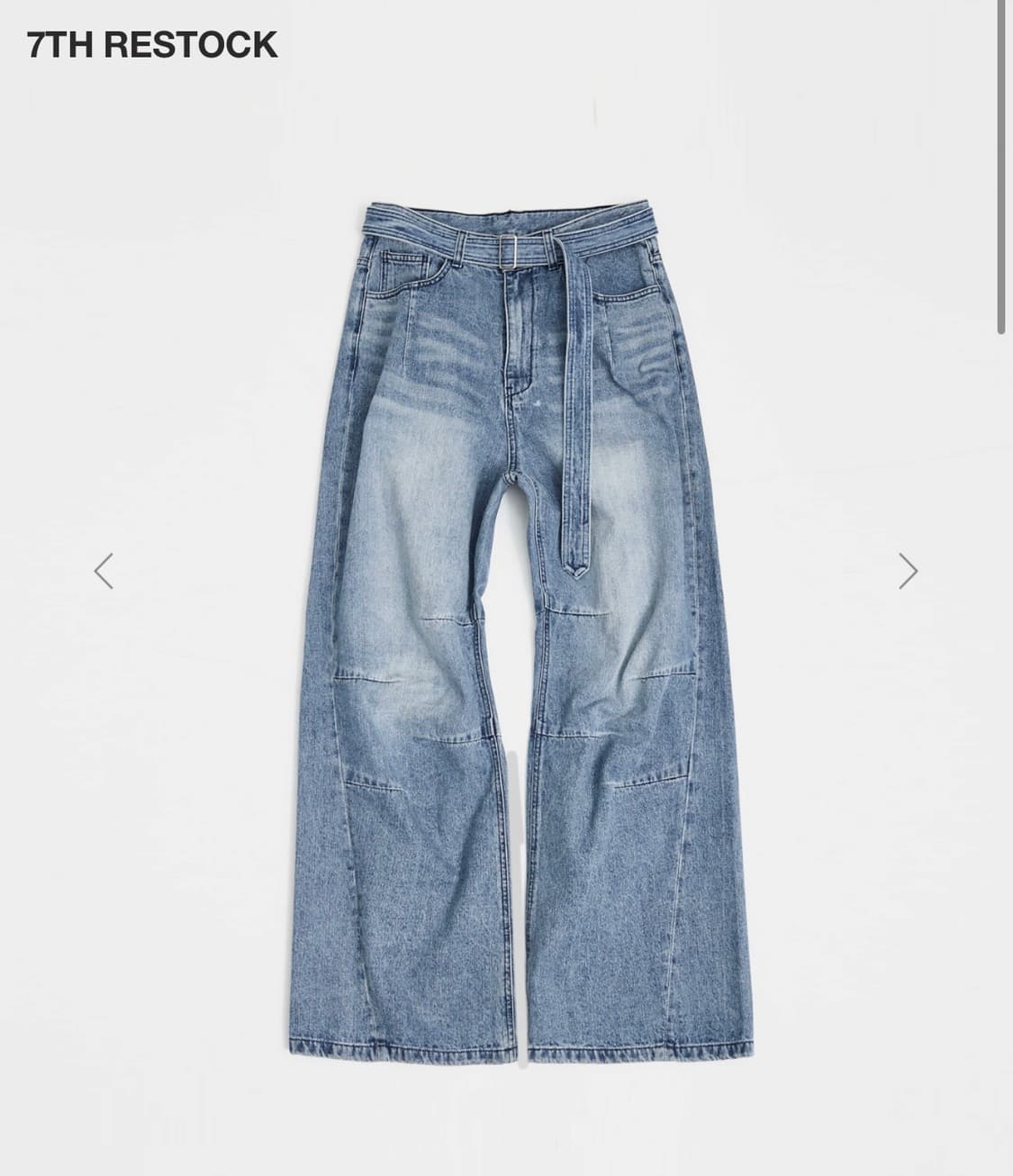 [2]999휴머니티 AV DENIM PANTS 넵블루  상품이미지1