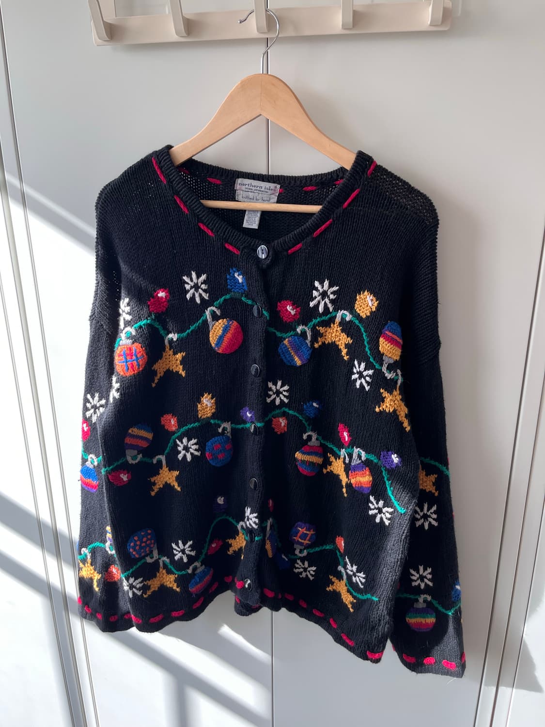 Northern isles 프리미엄 크리스마스 니트 가디건 상품이미지7