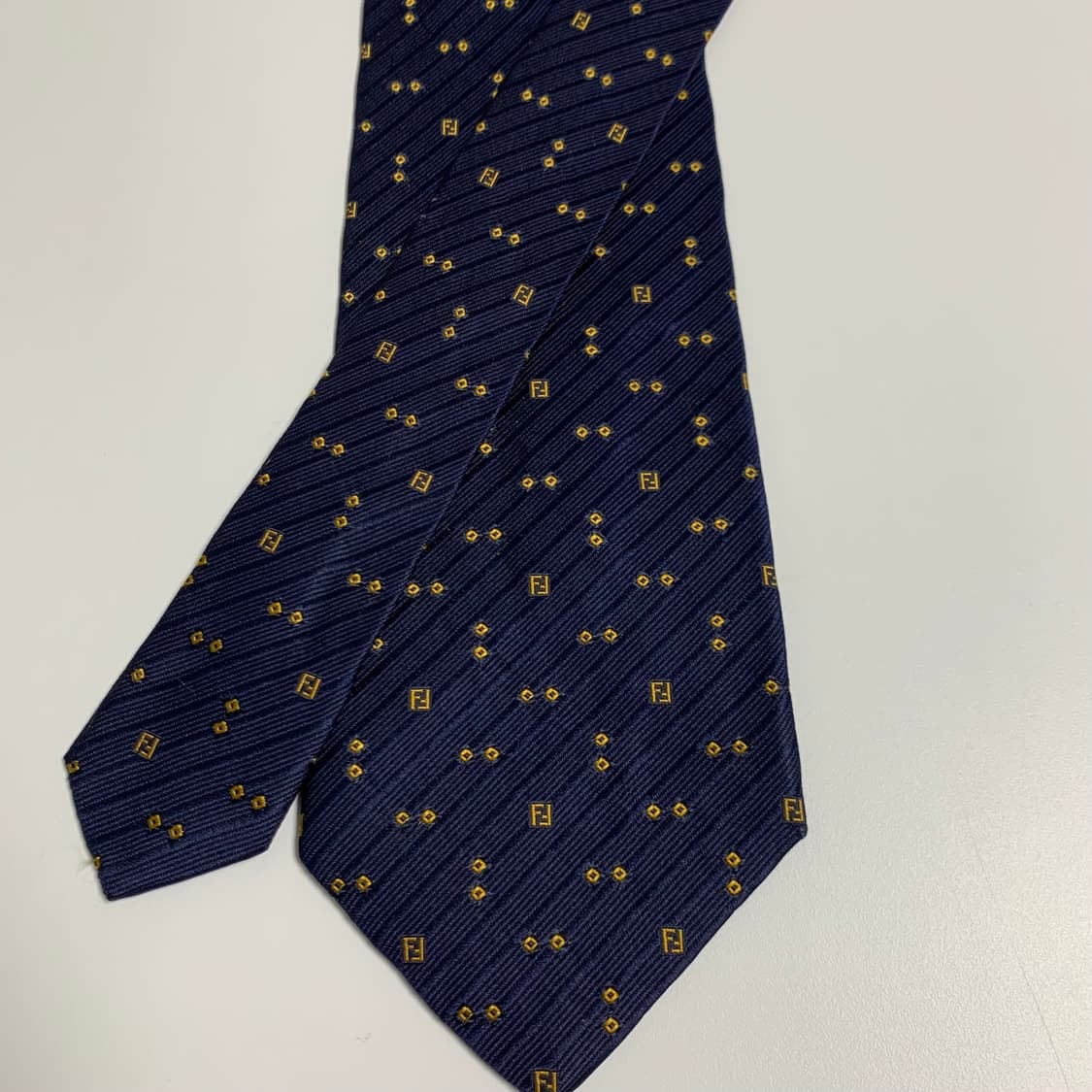 펜디(FENDI) FF모노그램 명품넥타이 이태리 100실크 A+등급 상품이미지4