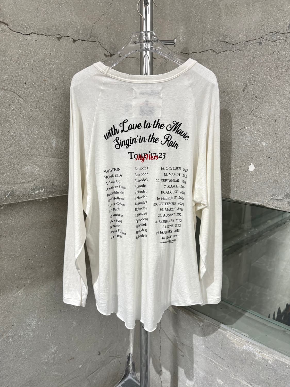 24ss 다이리쿠 My Hero 롱슬리브 상품이미지3
