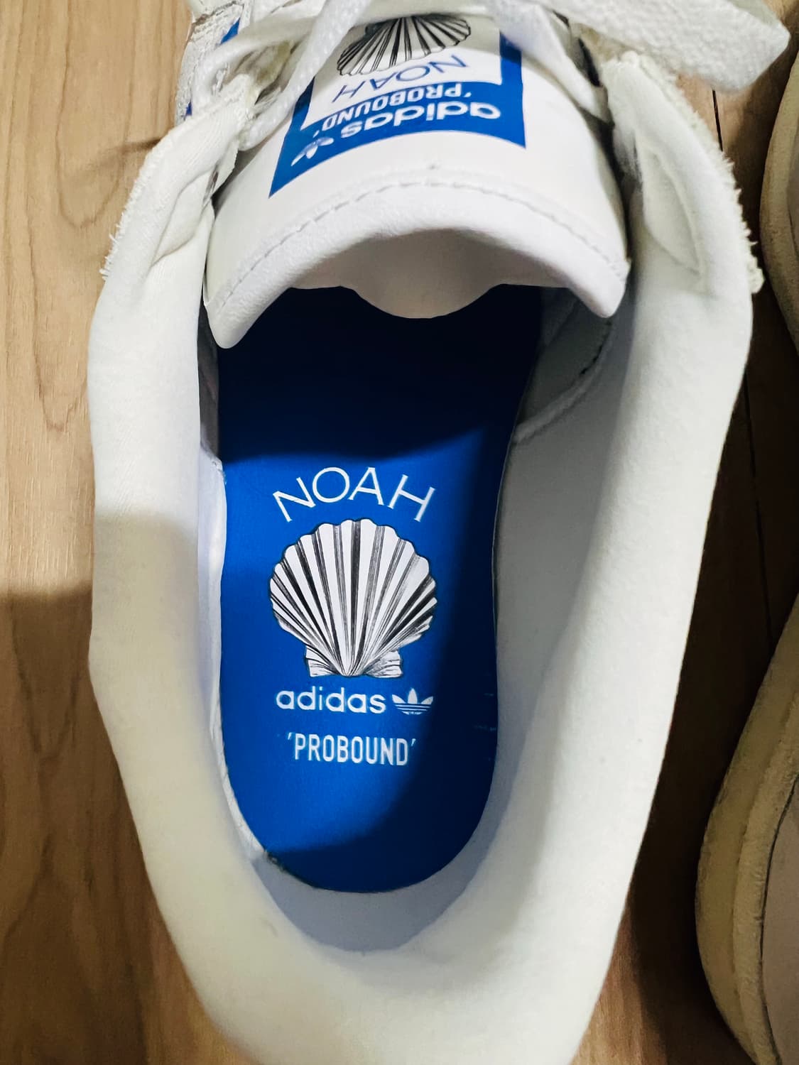 아디다스 X 노아 Probound 화이트 블루버드 / 260 상품이미지8