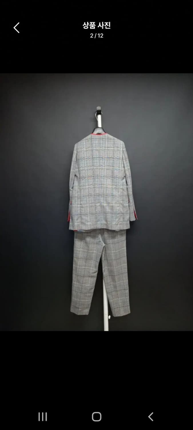 미샤 MICHAA 춘하 바지정장셋업 44 자켓 상품이미지2