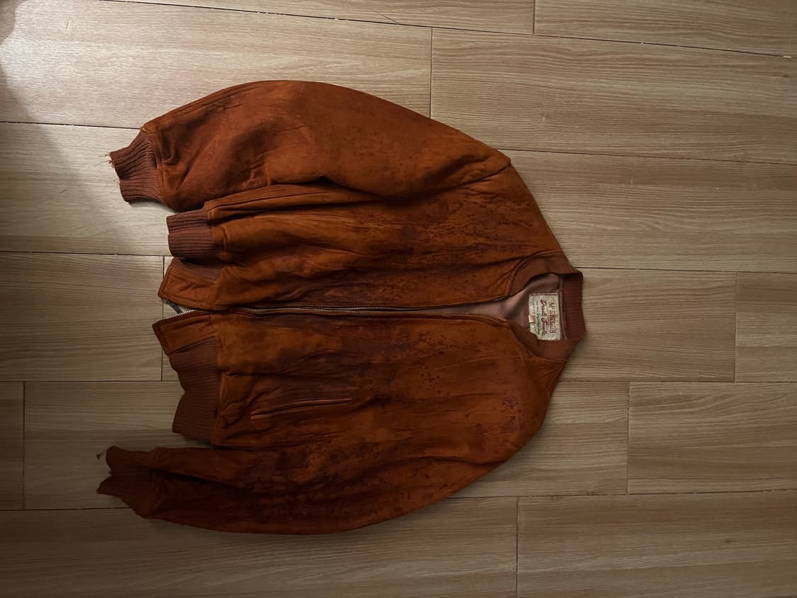 60s  mcgregor dreizzle 스웨이드 봄버 상품이미지7