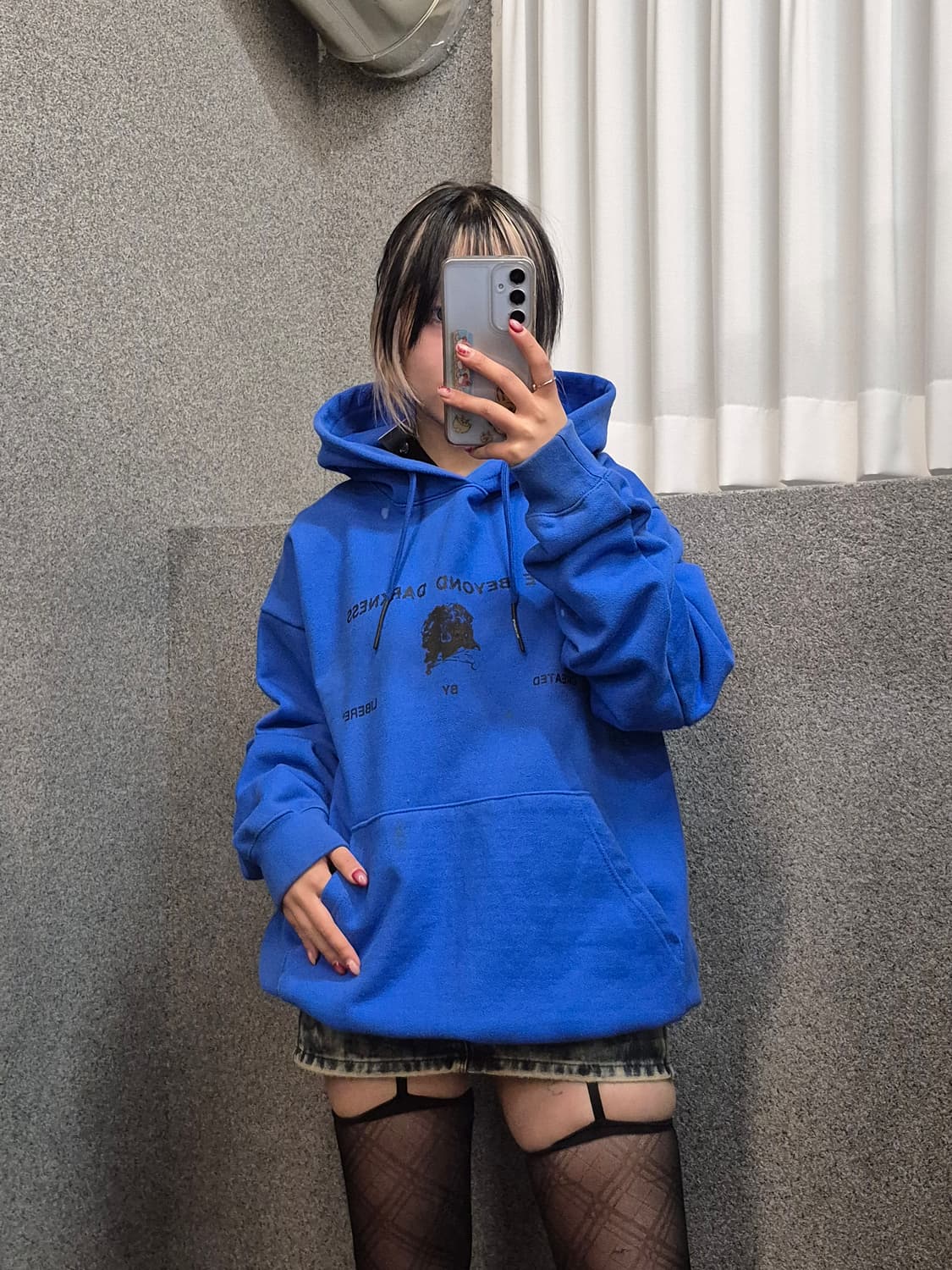 LIBERE BLUE HOODIE  상품이미지1