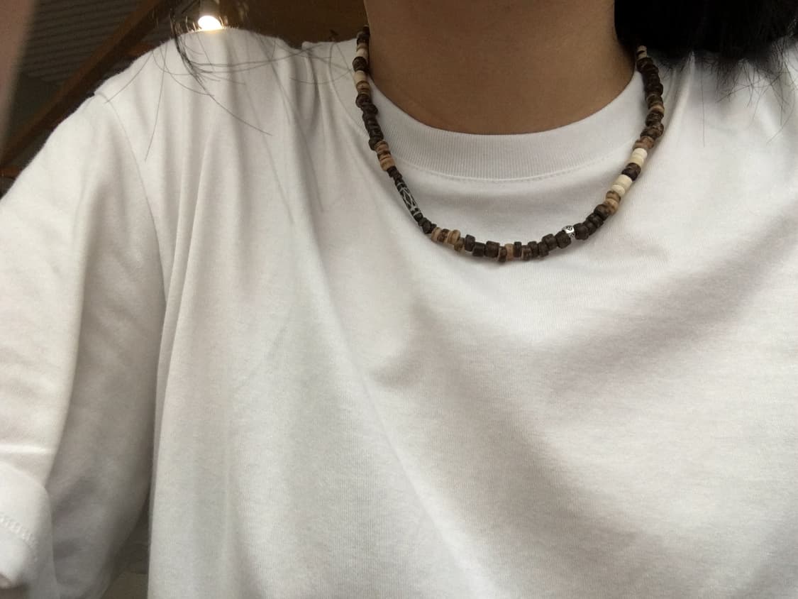 coconut wood necklace 상품이미지4