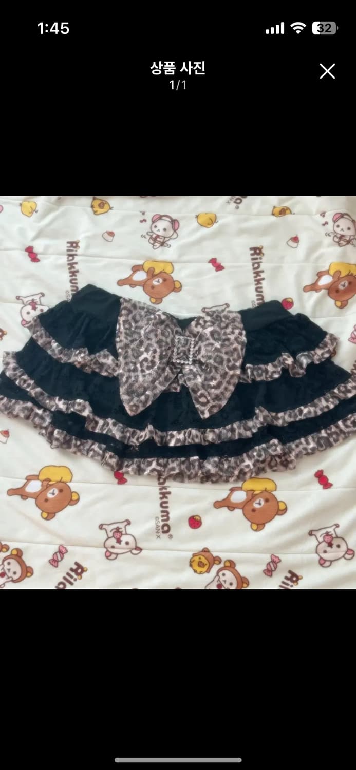 갸루 캉캉스커트 / 히메갸루 / 라떼갸루 상품이미지1