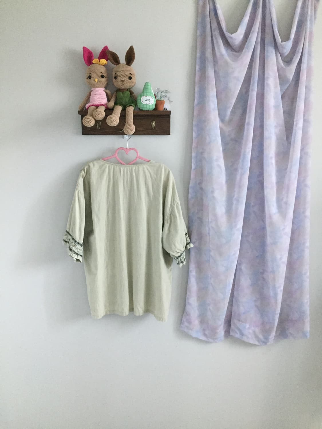 연두색 블라우스 상품이미지3