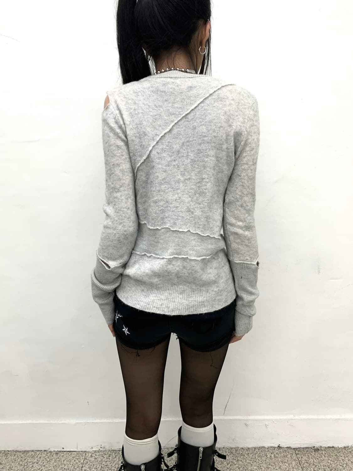 Diesel slim fit cut off long sleeve  상품이미지4
