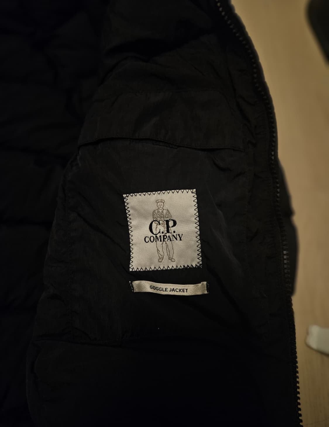 Cp 컴퍼니 에코크롬 가먼트다잉 고글패딩 상품이미지3