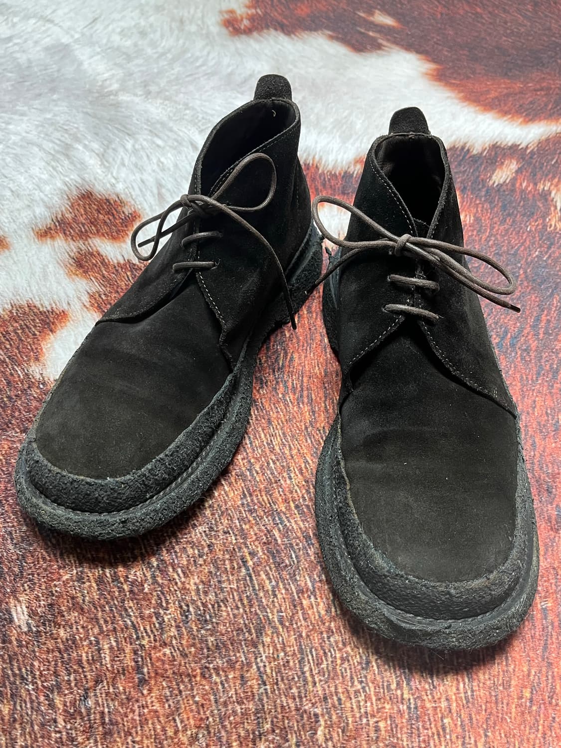 [42] 빈티지 엠포리오 아르마니 브라운 스웨이드 부츠 상품이미지3