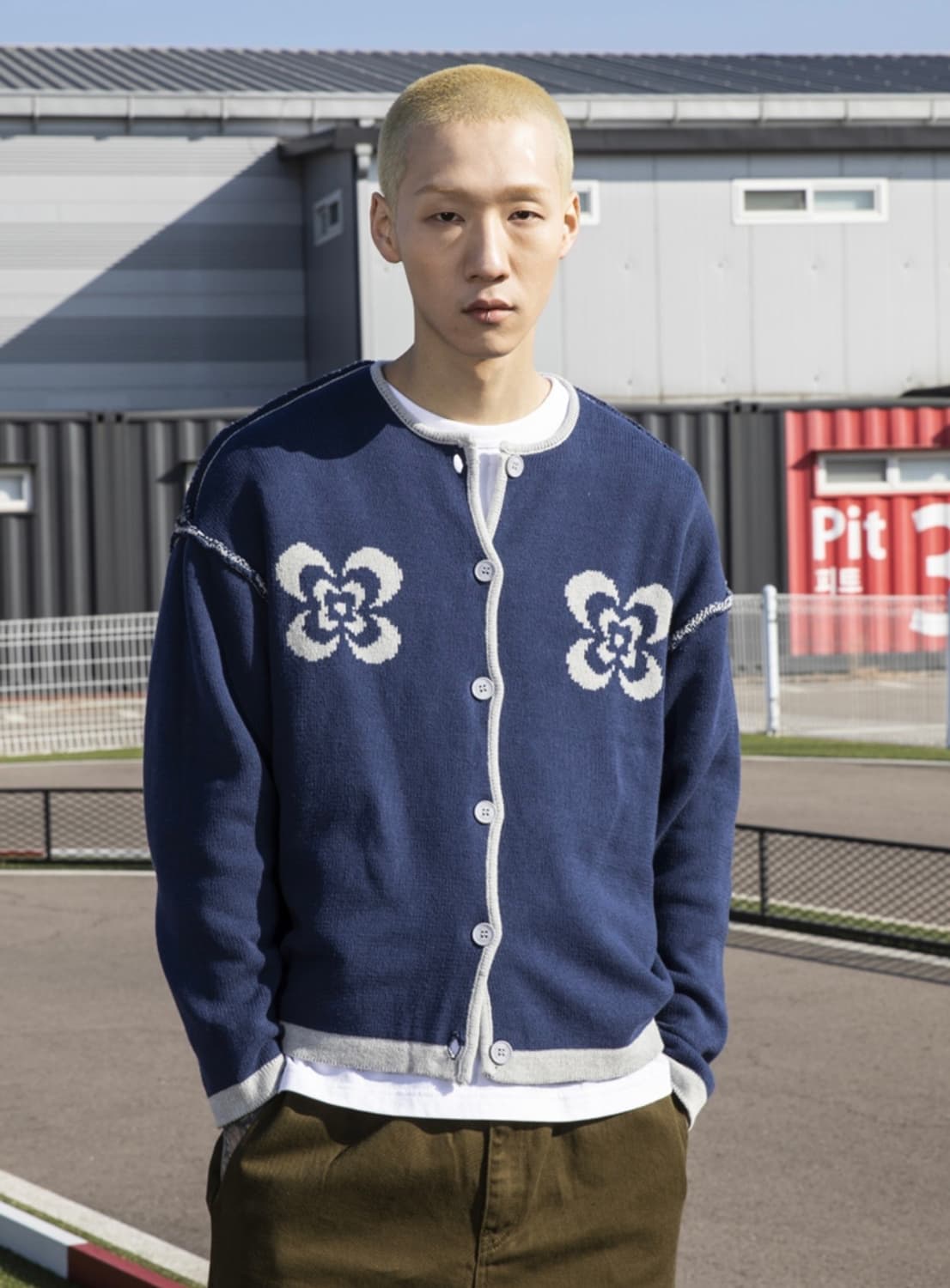 엑스톤즈 리버시블 플라워 가디건 상품이미지5