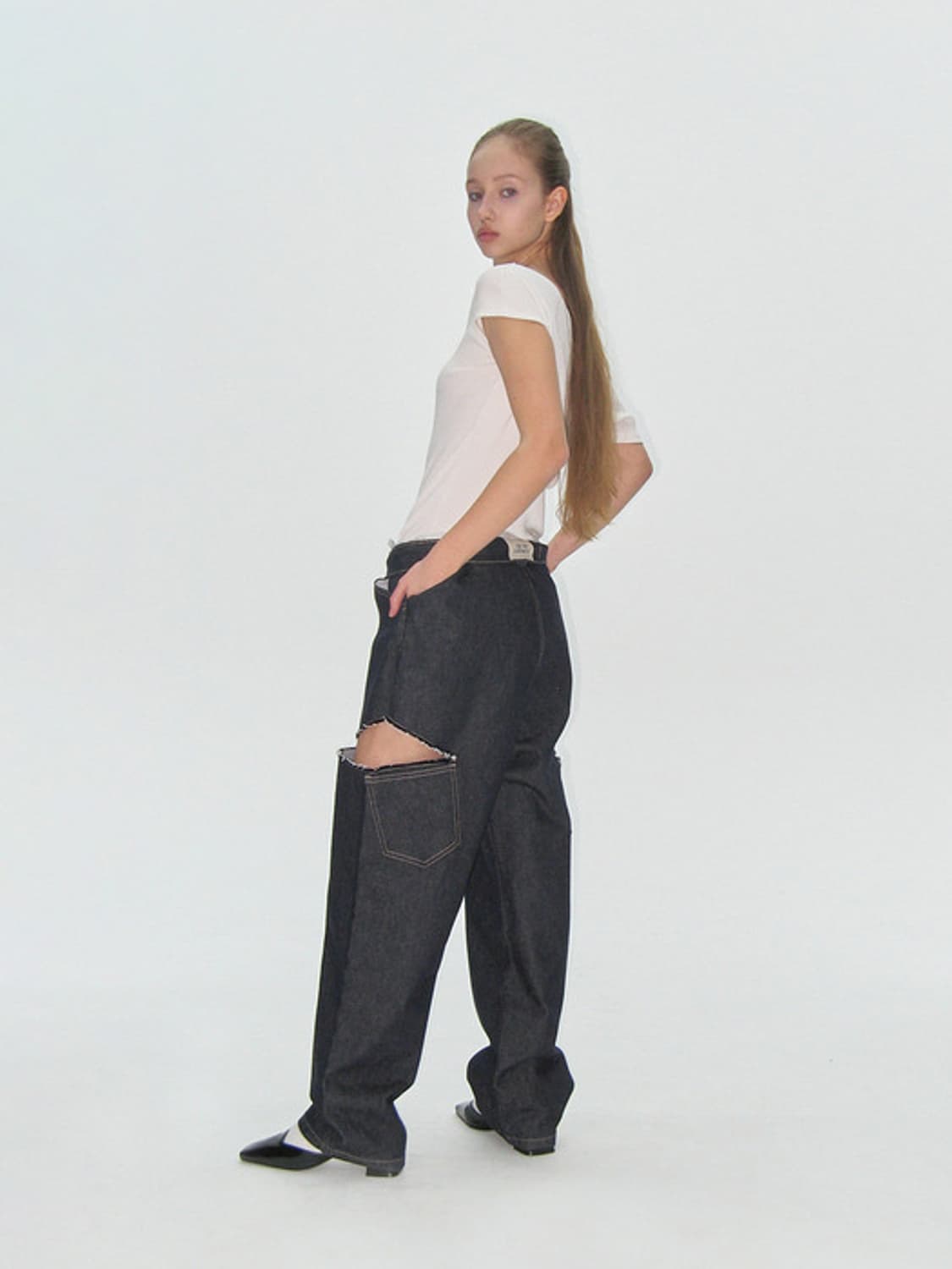 플리즈프로젝트 오프숄더 티셔츠 상품이미지4