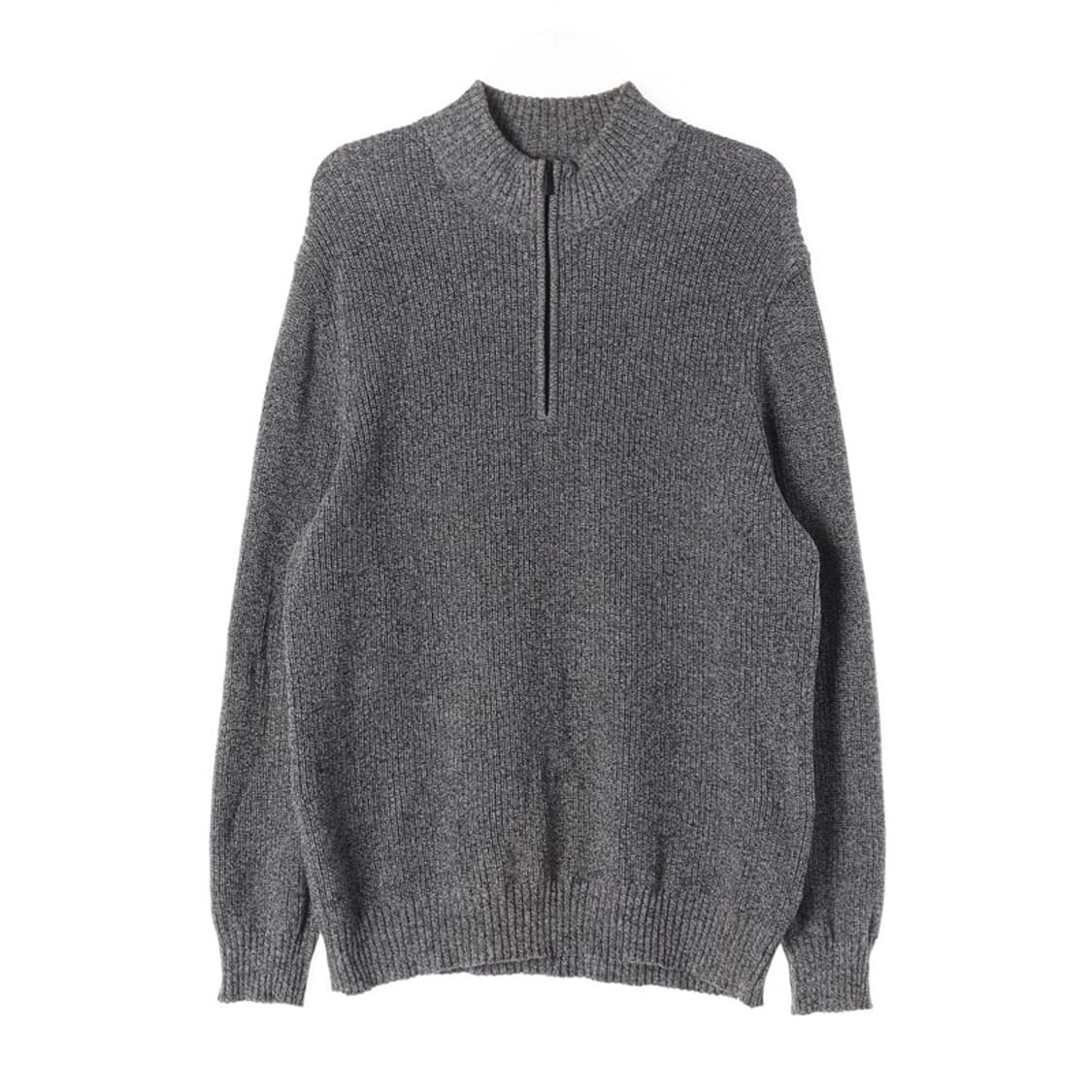 캘빈클라인 진 그레이 하프집업 코튼 니트 XL 상품이미지1