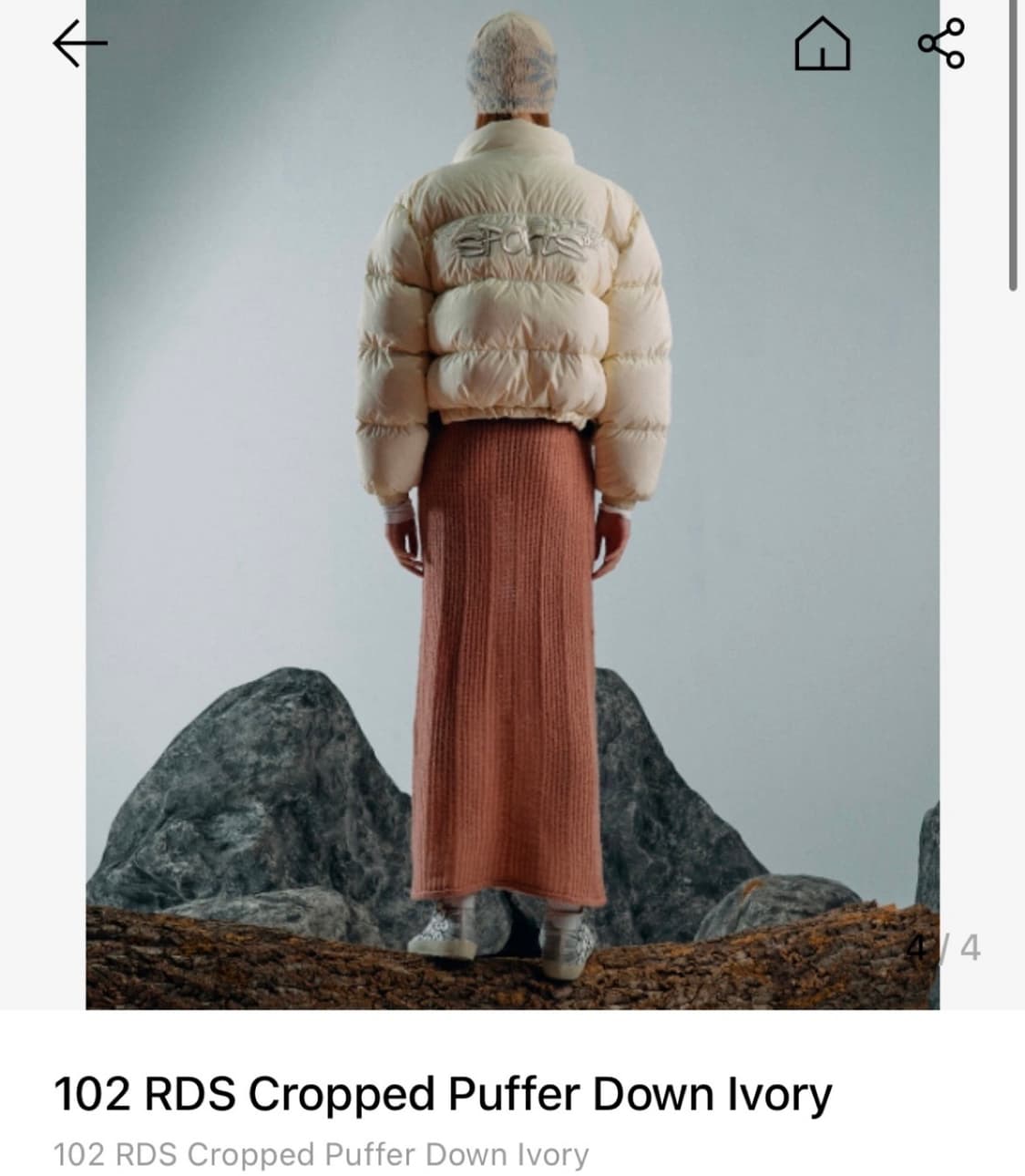 스컬프터 푸퍼패딩 M사이즈 상품이미지3