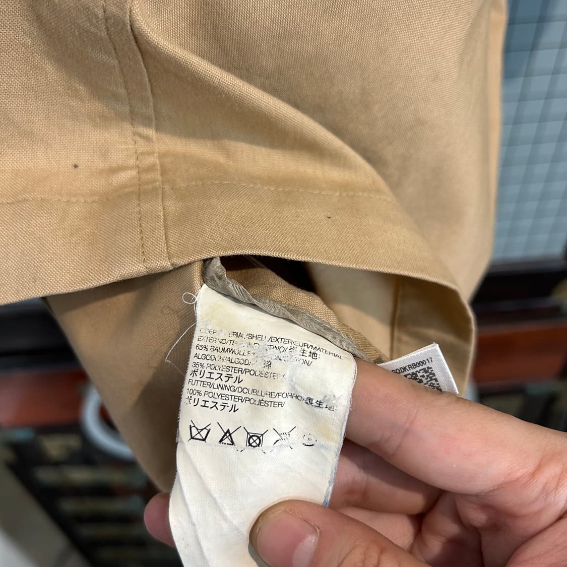 요지야마모토 Y3 퍼프슬리브 코튼 트렌치 코트 상품이미지8