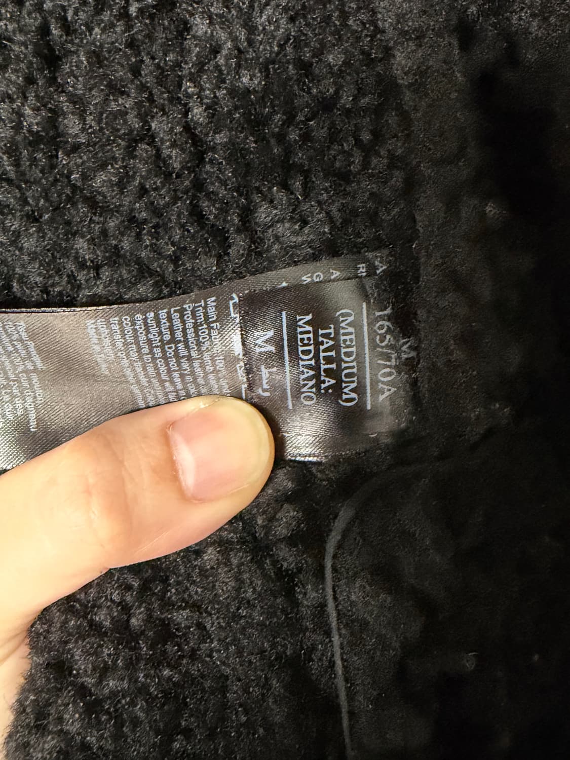 올세인츠 GARRIX 양가죽 무스탕 상품이미지8