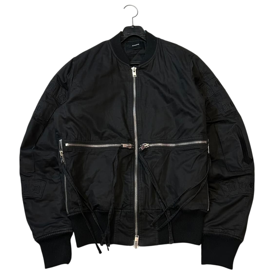 STAMPD time and 1 world bomber jaket 상품이미지1