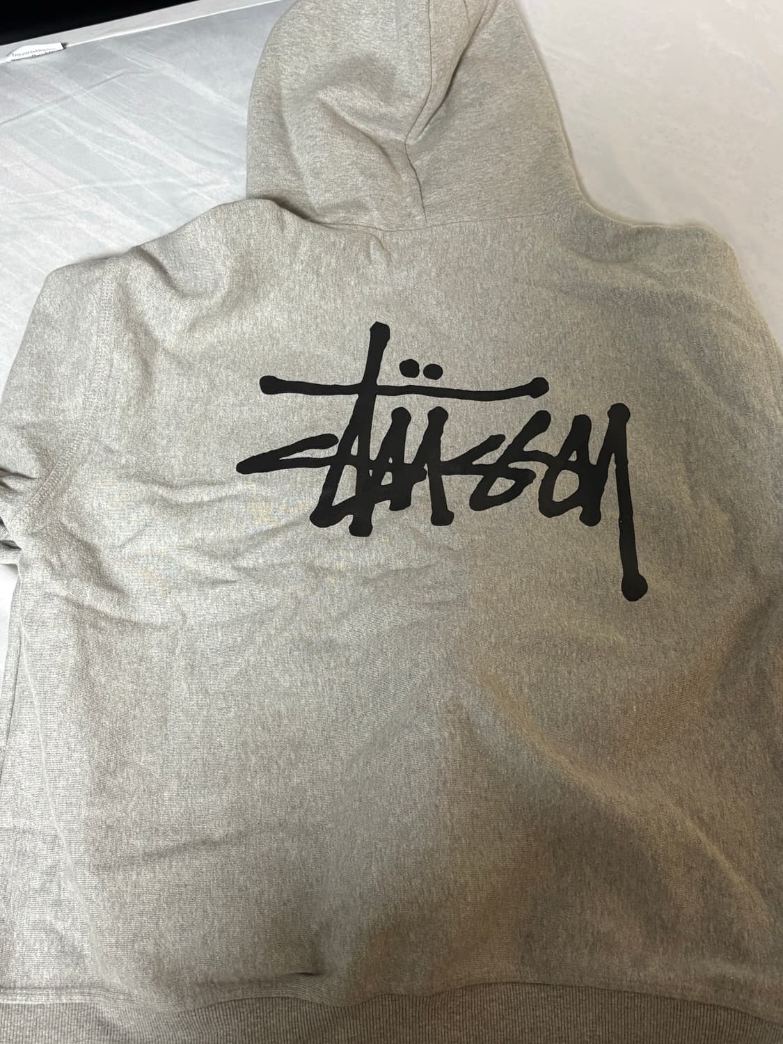 스투시 후드티 그레이 상품이미지1