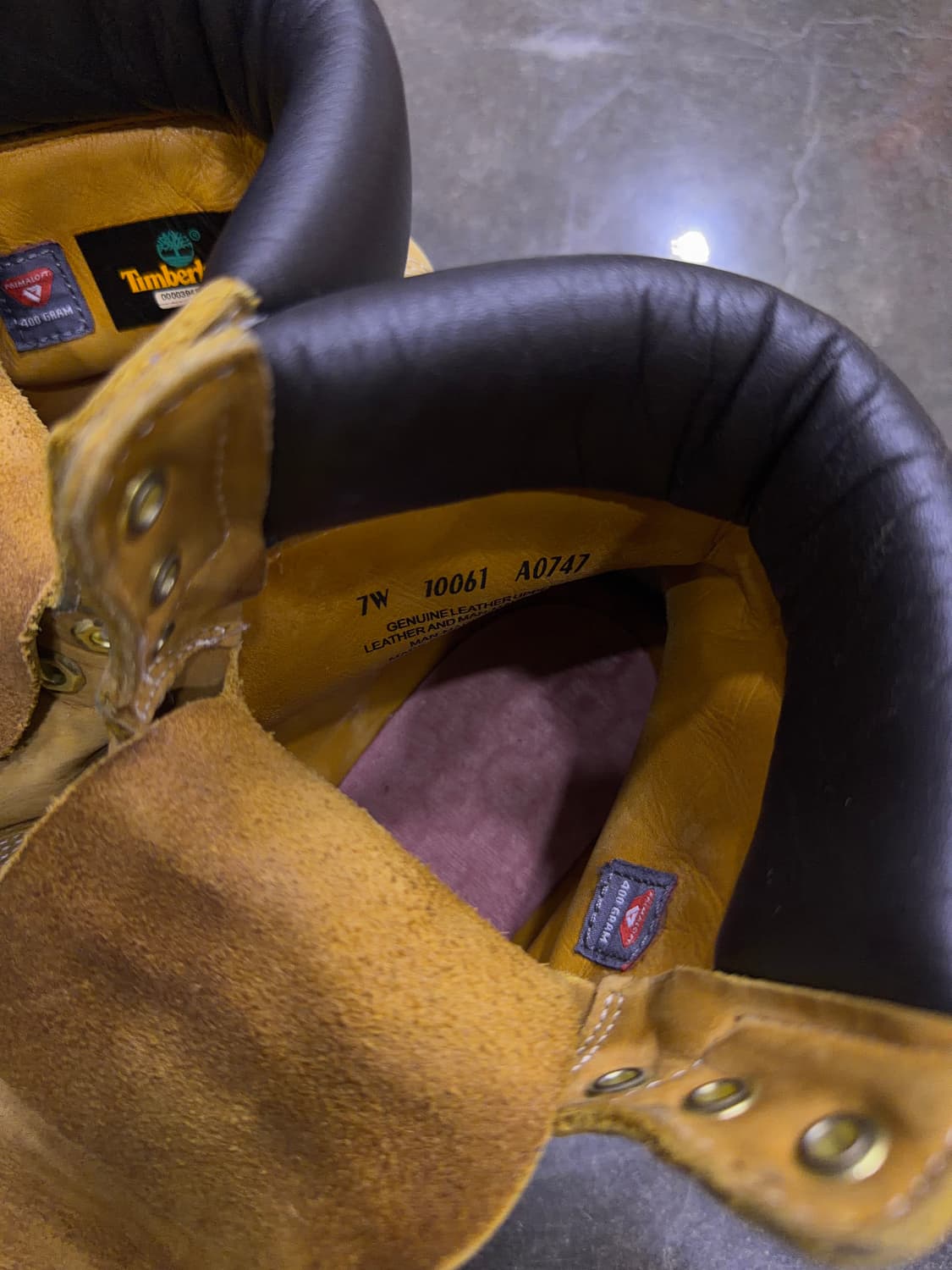 팀버랜드 6인치 워커 부츠 250 상품이미지9