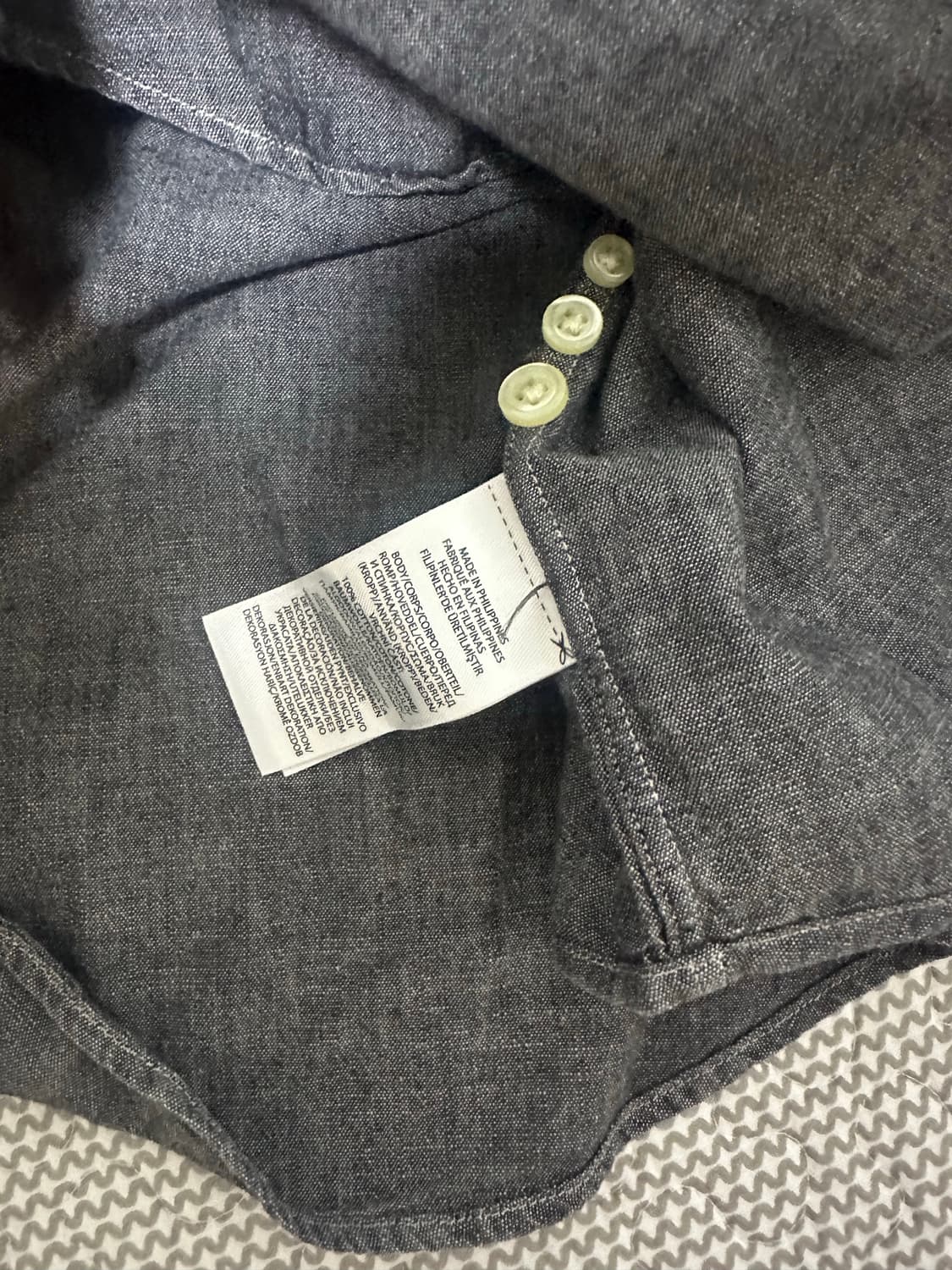 폴로 클래식핏 린넨 셔츠 105 새상품급 상품이미지3