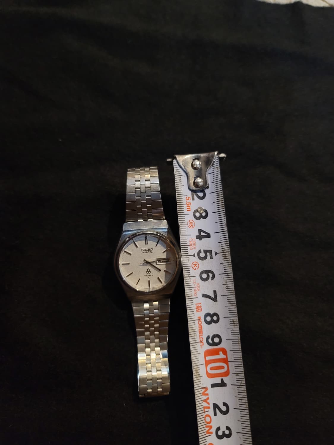 70's~ 세이코 타입2 쿼츠 빈티지 시계 상품이미지5