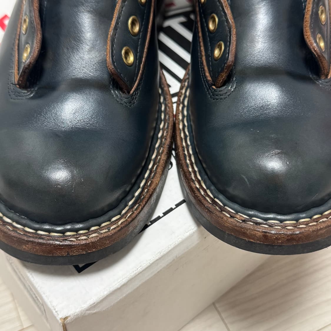 화이츠부츠 스모크점퍼 네이비 크롬악셀 8.5E 상품이미지5