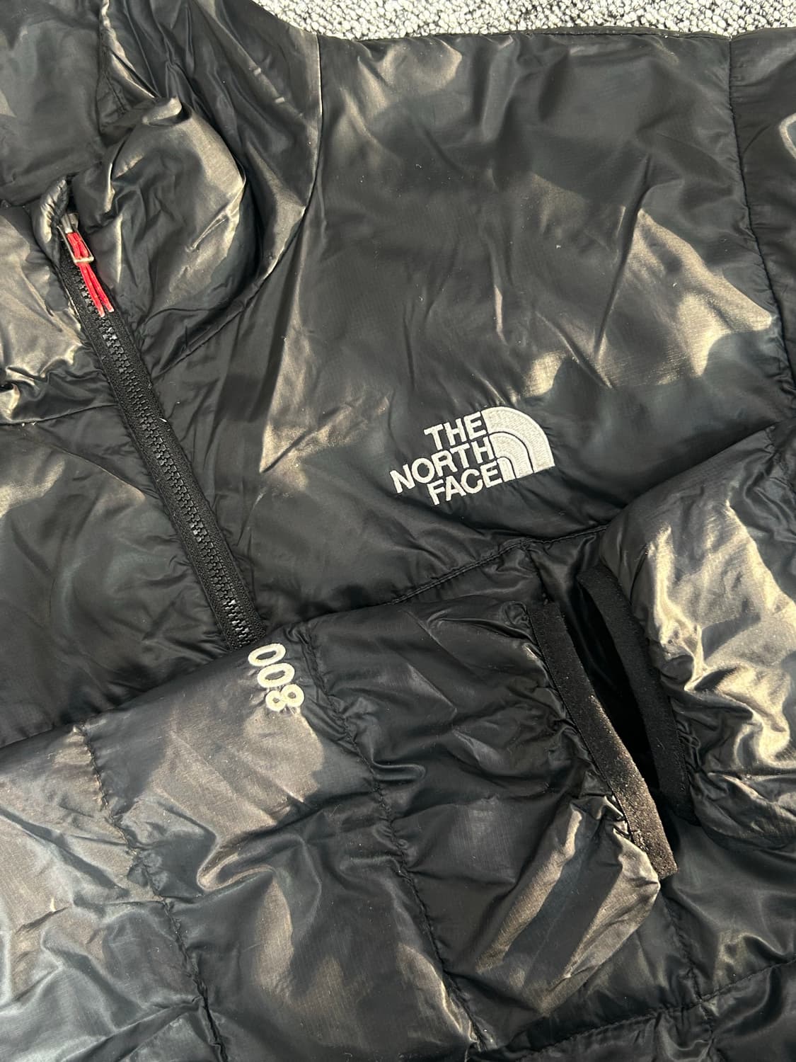 노스페이스 써밋시리즈 800 블랙 경량패딩 상품이미지6