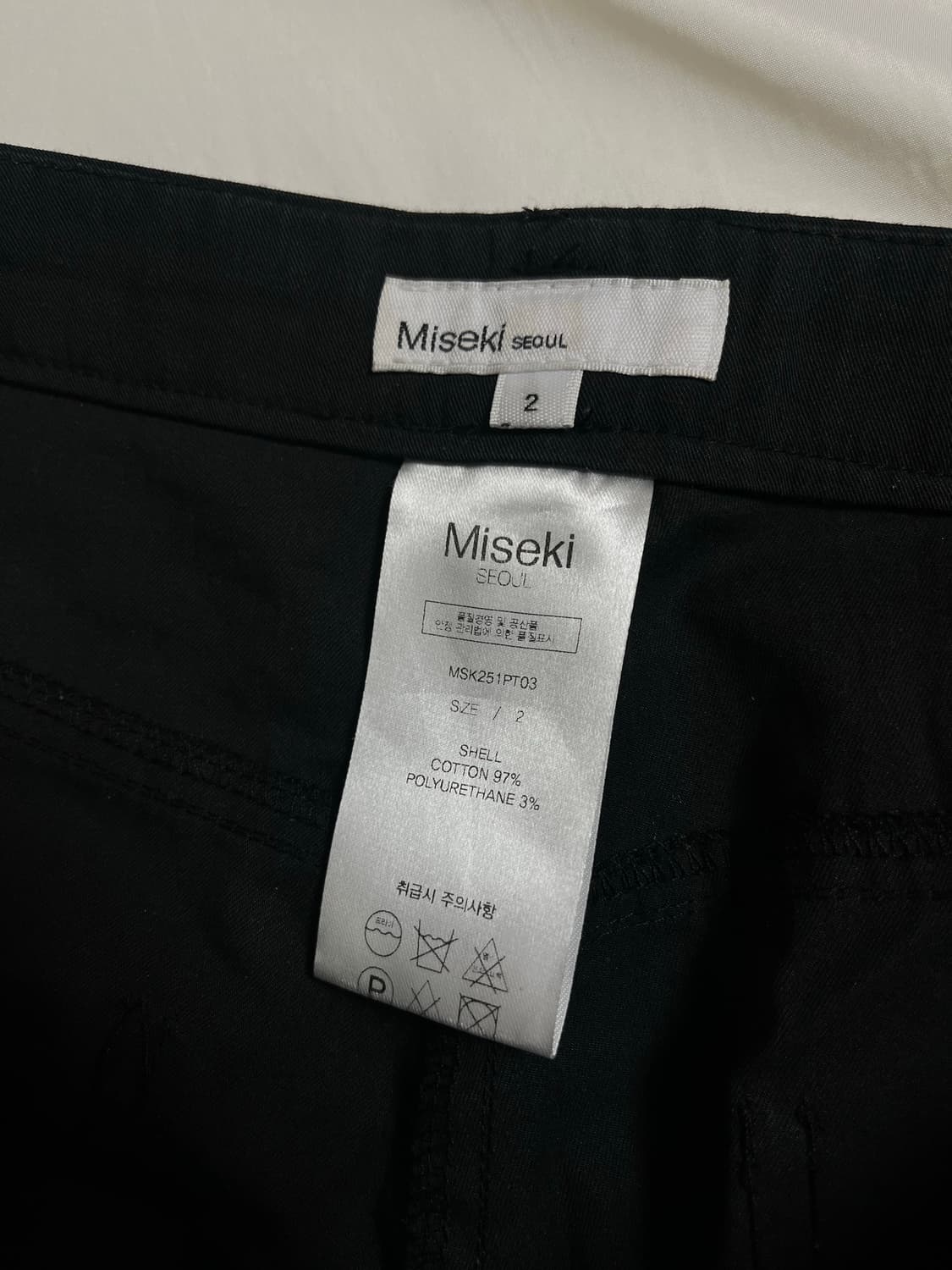 미세키서울 포켓 카고 부츠컷팬츠 상품이미지2